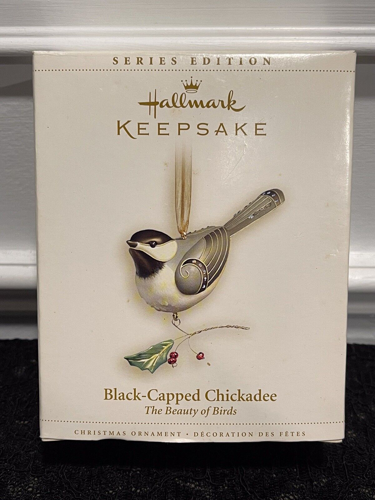 Hallmark Keepsake Beauty Of Birds Black Capped Chickadee MINIATURE 2006 New