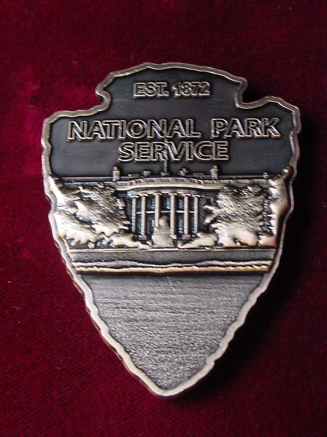 Official White house  Challenge coin - National Park Service Est. 1872