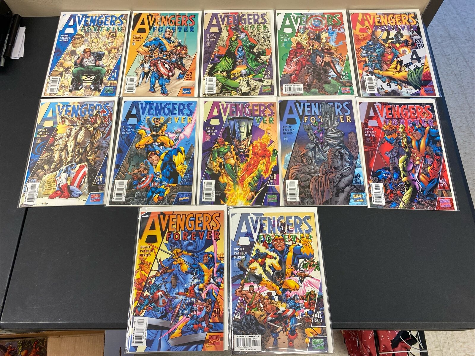 Avengers Forever #1-12 (Marvel 1998) Complete Set
