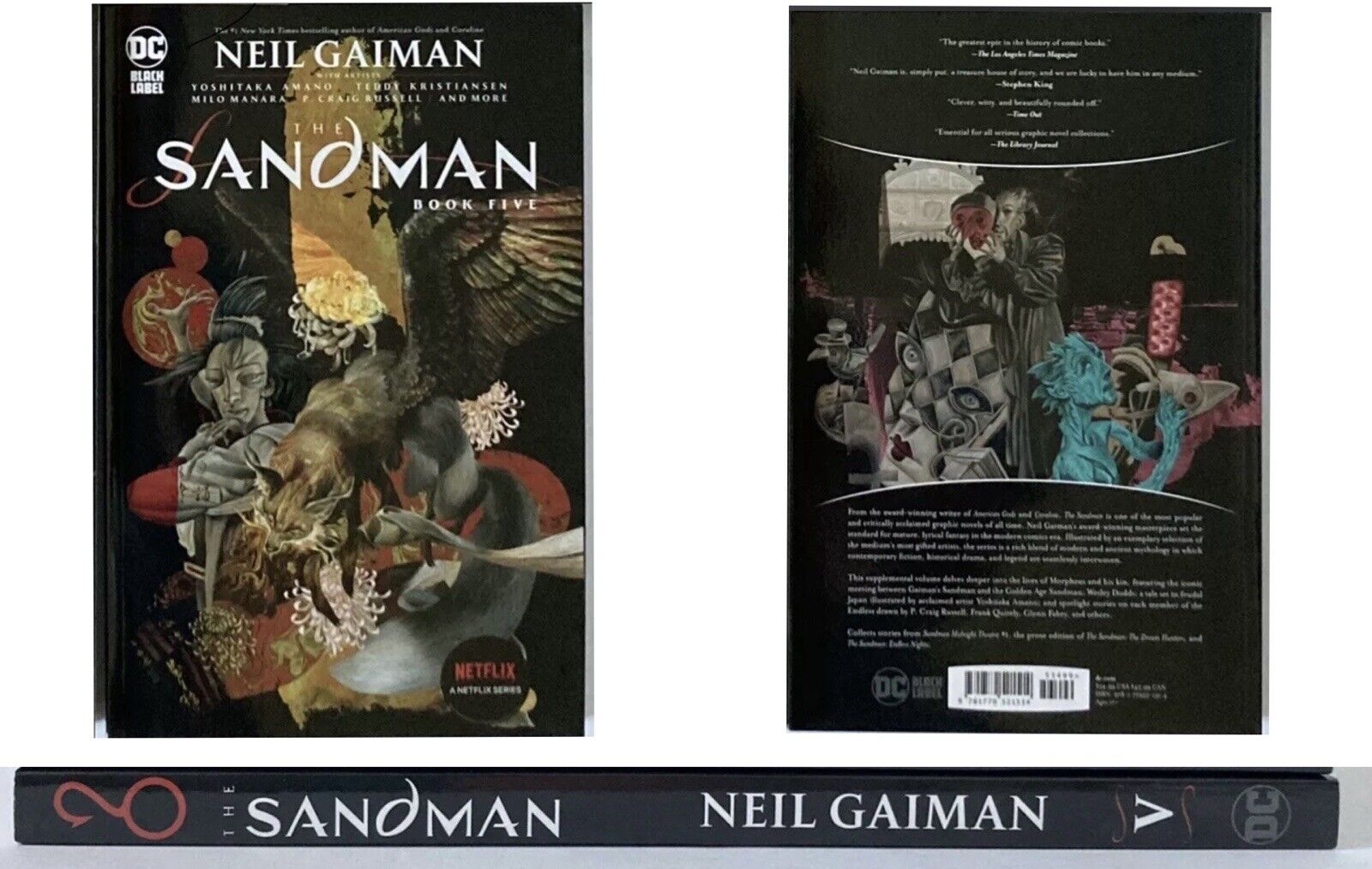 The Sandman Book Five by Gaiman, Neil
