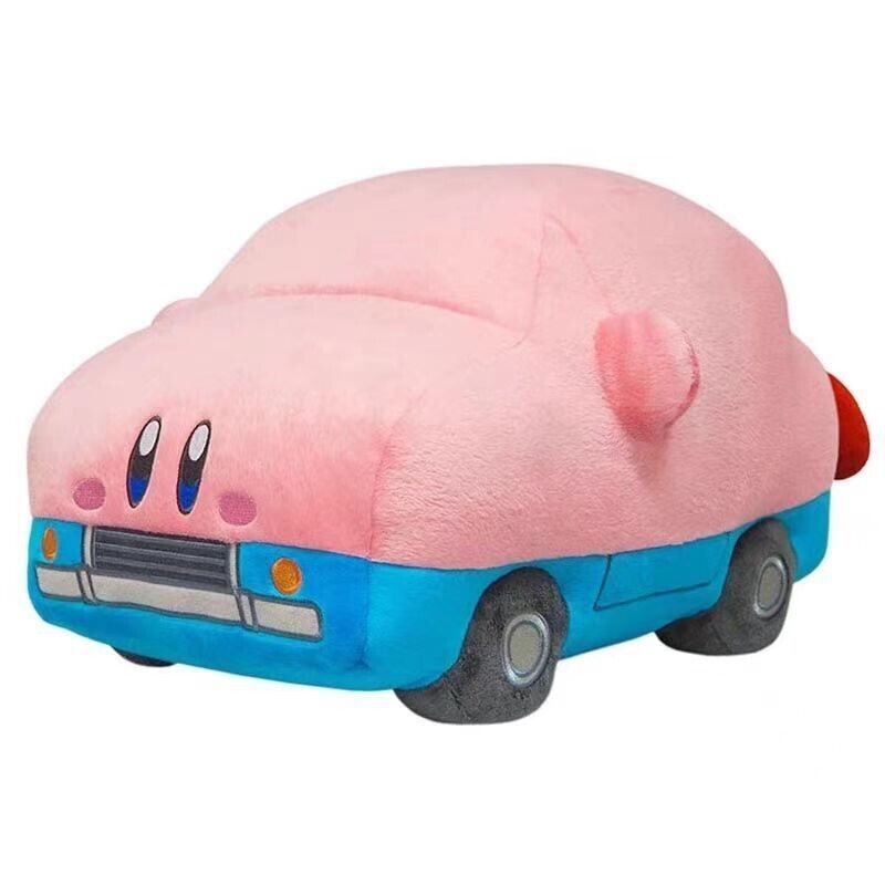 Cute Kirby Vibratable Car Plush Doll Kirby and the Forgotten Land Figure Toy New