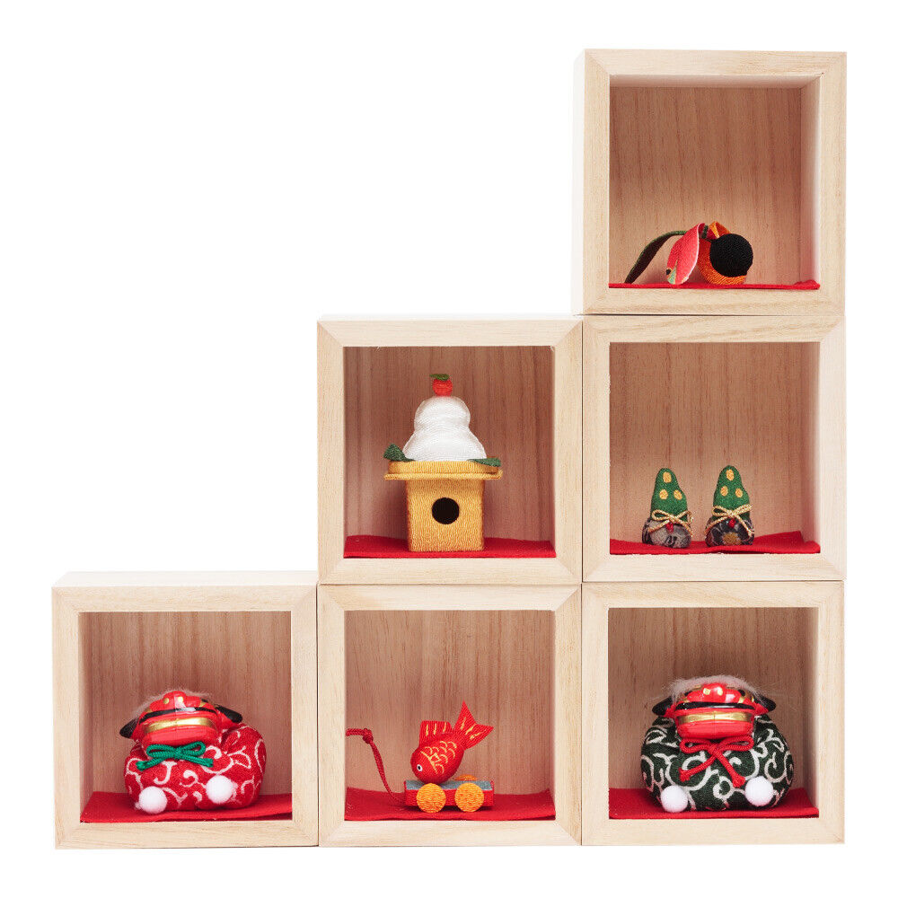 Japan New Year's Accessories - Box-tiered New Year's decoration -