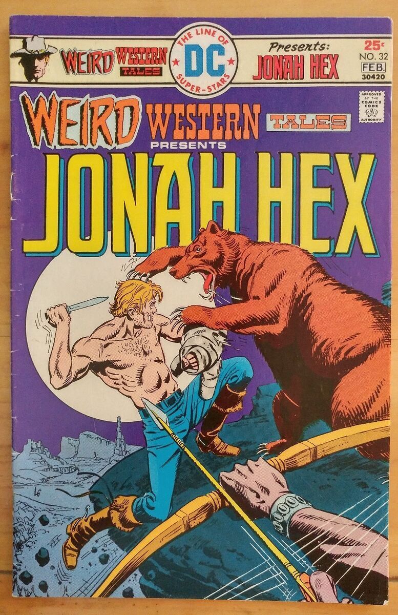 Weird Western Tales: Jonah Hex #32 (1976 DC Comics) Vintage Comic Book