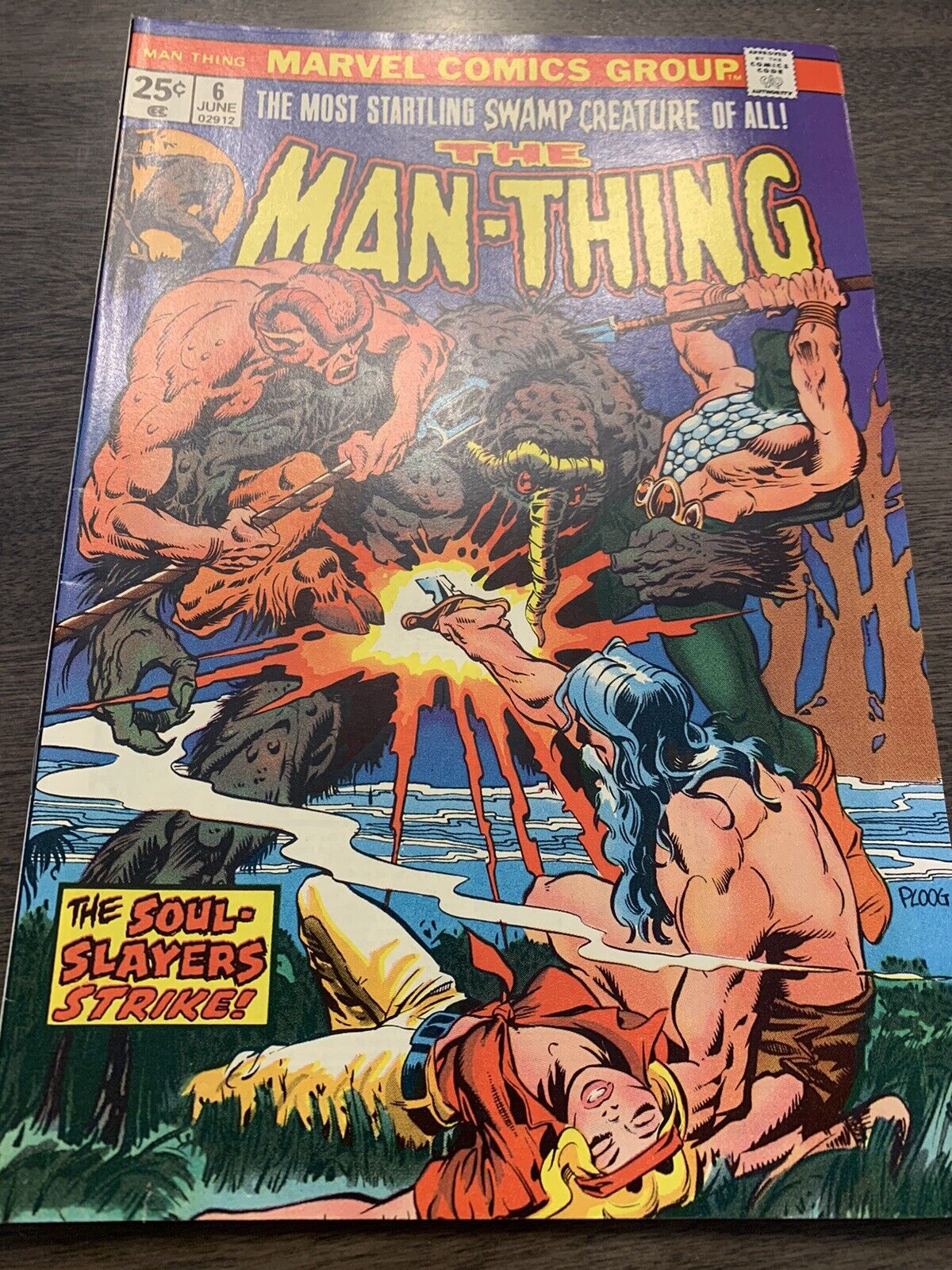 The Man Thing Marvel Comics 1974