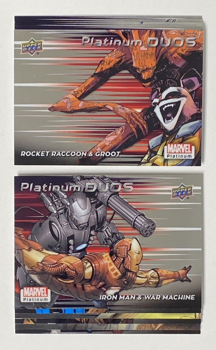 2023 UD Marvel Platinum Platinum Duos Insert Set Singles (Pick Your Own)