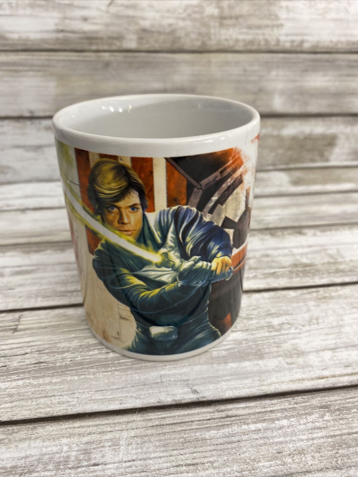 Galerie Star Wars Coffee Mug Cup Darth Vader Luke Skywalker LightSaber Fight