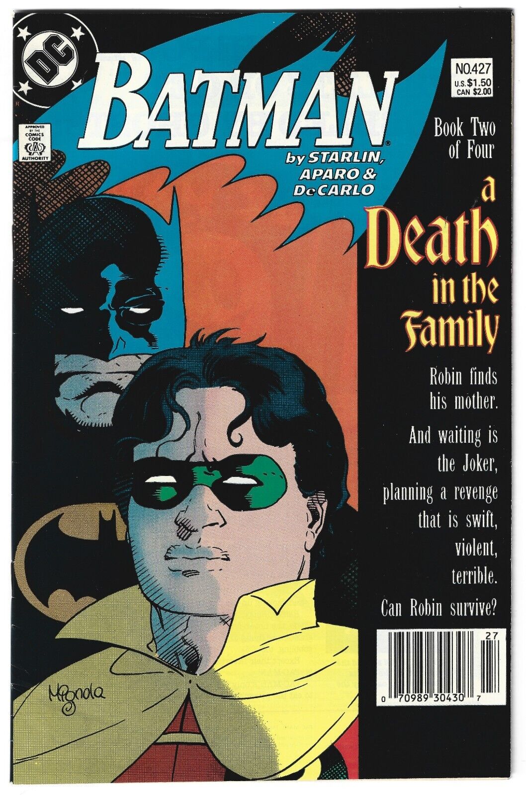 Batman Mixed Lot 5 Issues DC Comics 1978 to 1989 VG to VF+ Grades