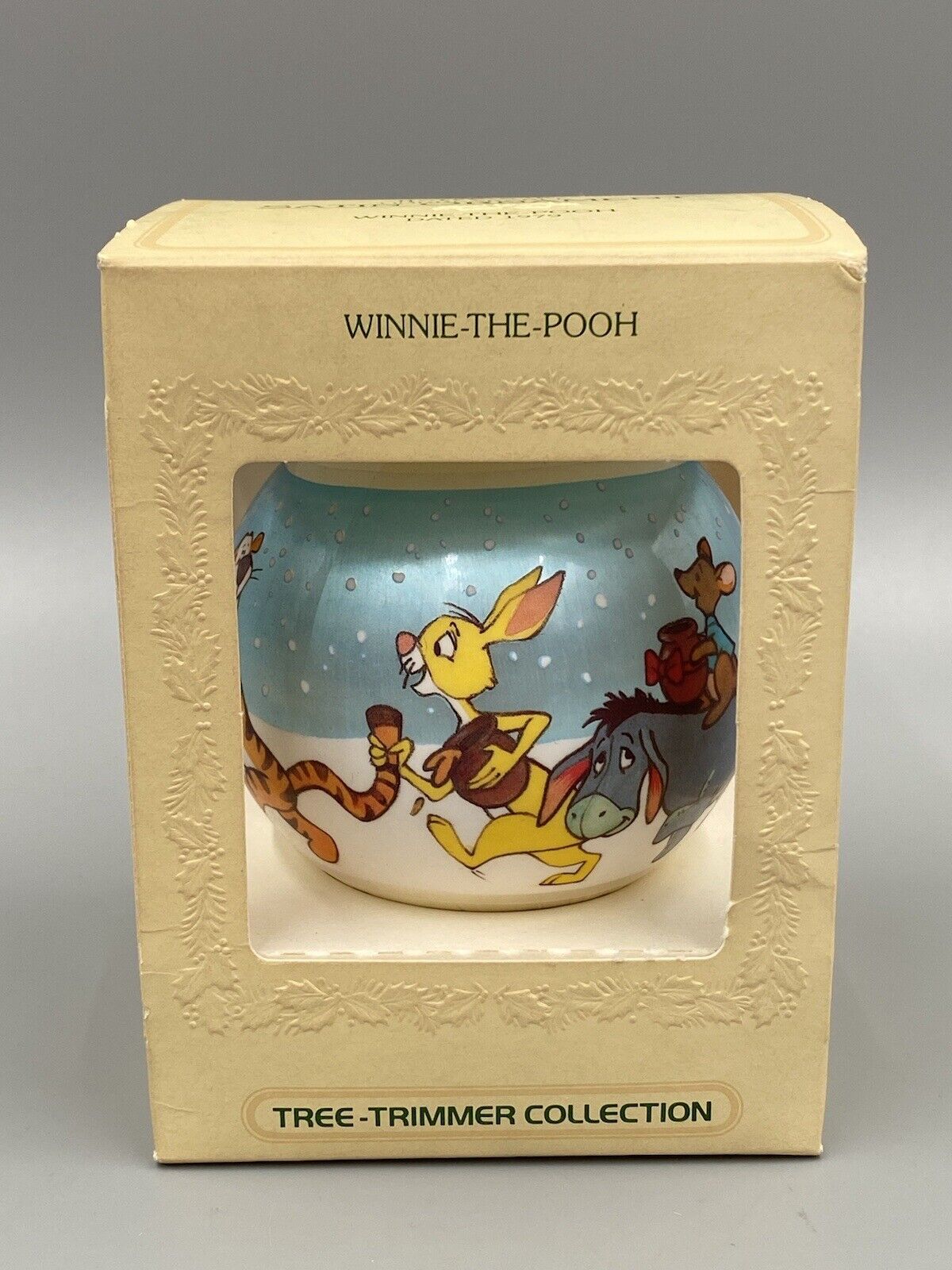 Vintage 1979 Hallmark Winnie the Pooh Satin Christmas Ornament