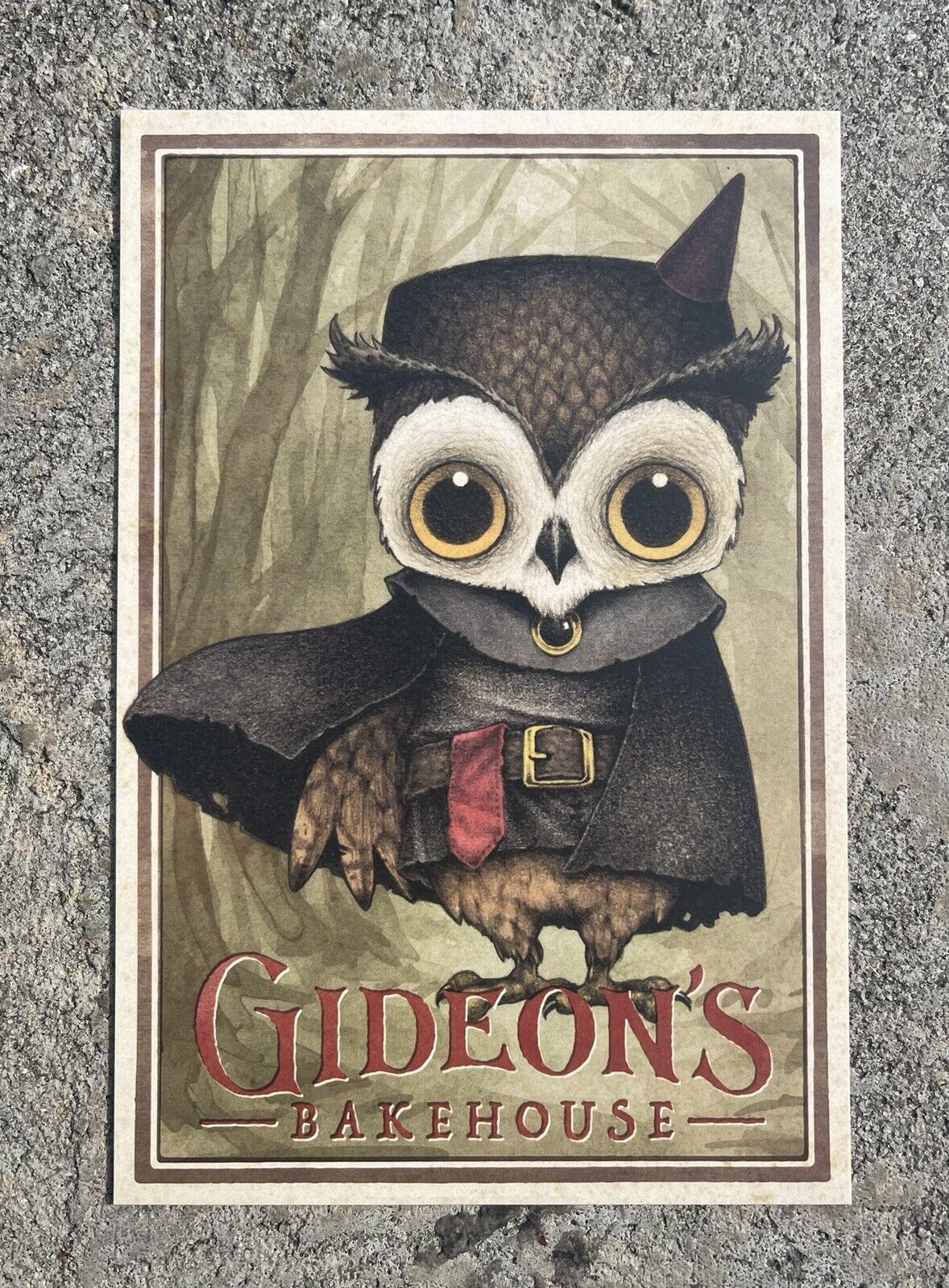 Disney Springs Gideon’s Bakehouse MARCH 2024 Menu Card