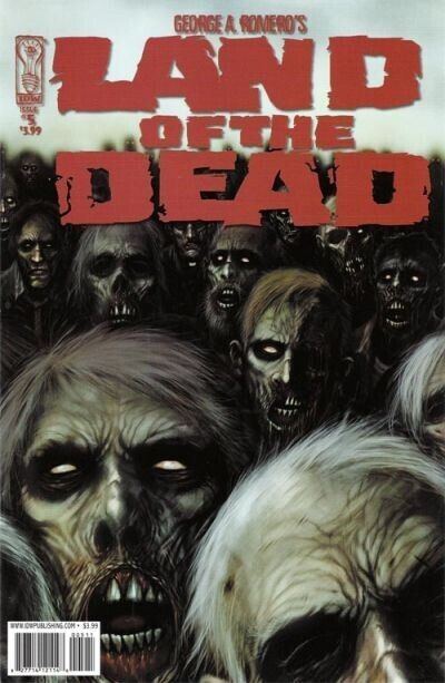 Land of the Dead #5 IDW VF  George A Romero