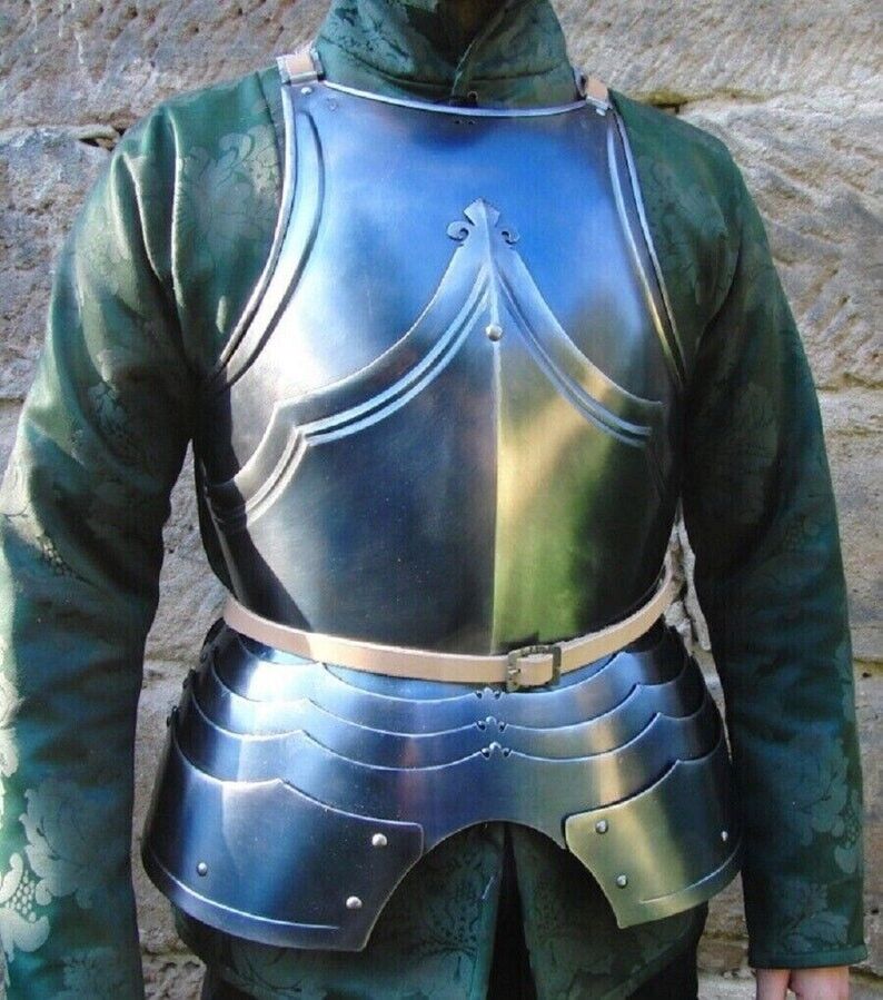 Halloween HMB Medieval Knight Gothic Cuirass Chest Plate Armor Breastplate Decor