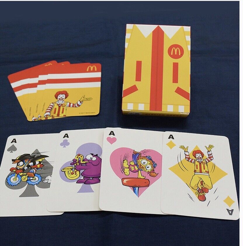 McDonald\'s Playing Cards,2017. Rare☆Japanese Edition.