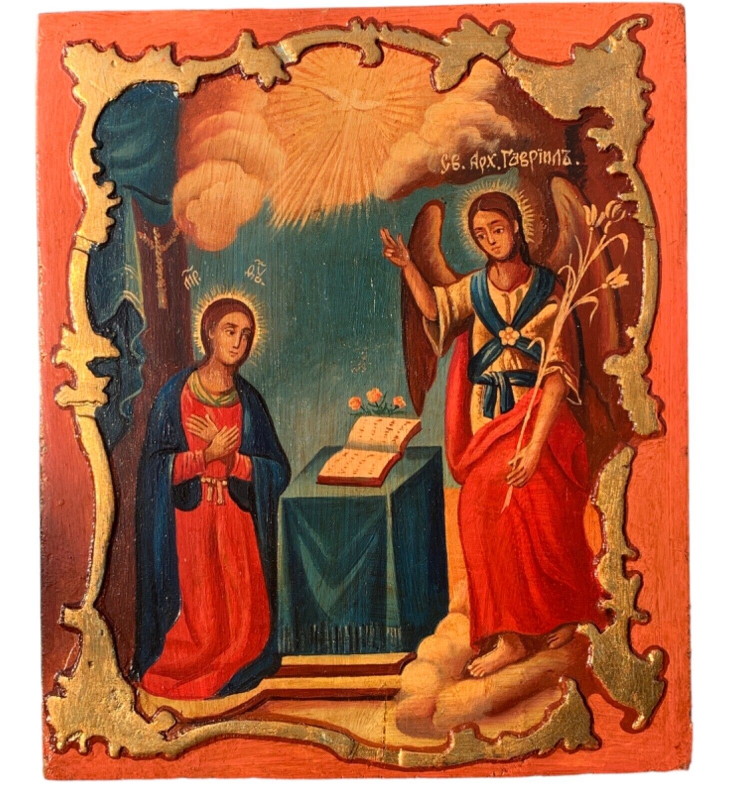 Icon of the Annunciation of the Virgin Mary