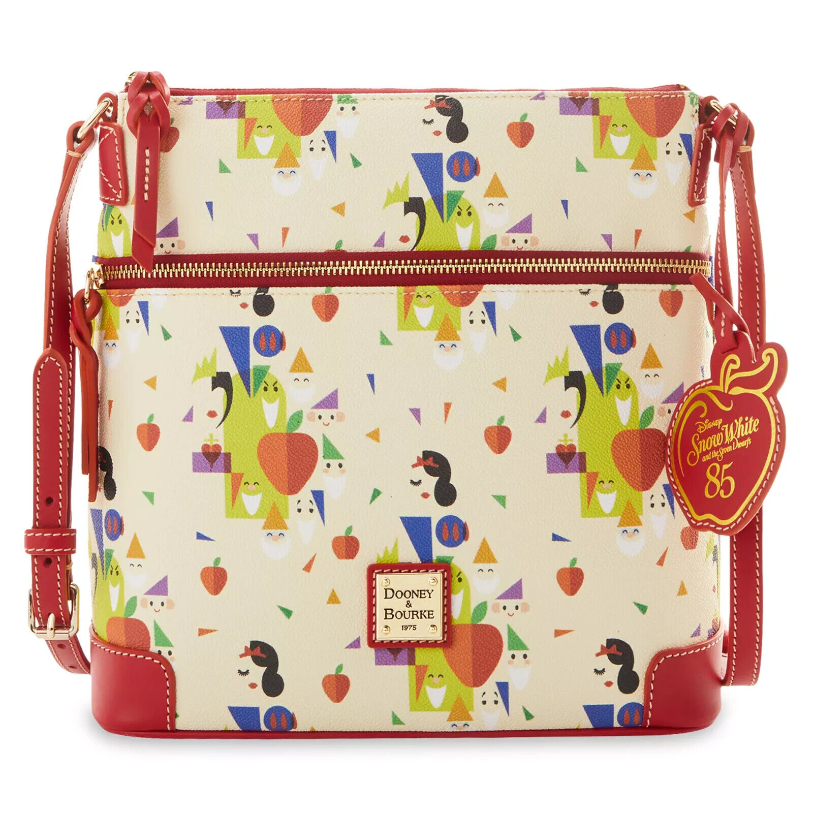 Disney Dooney & Bourke Snow White Seven Dwarfs 85th Anniversary Crossbody Bag