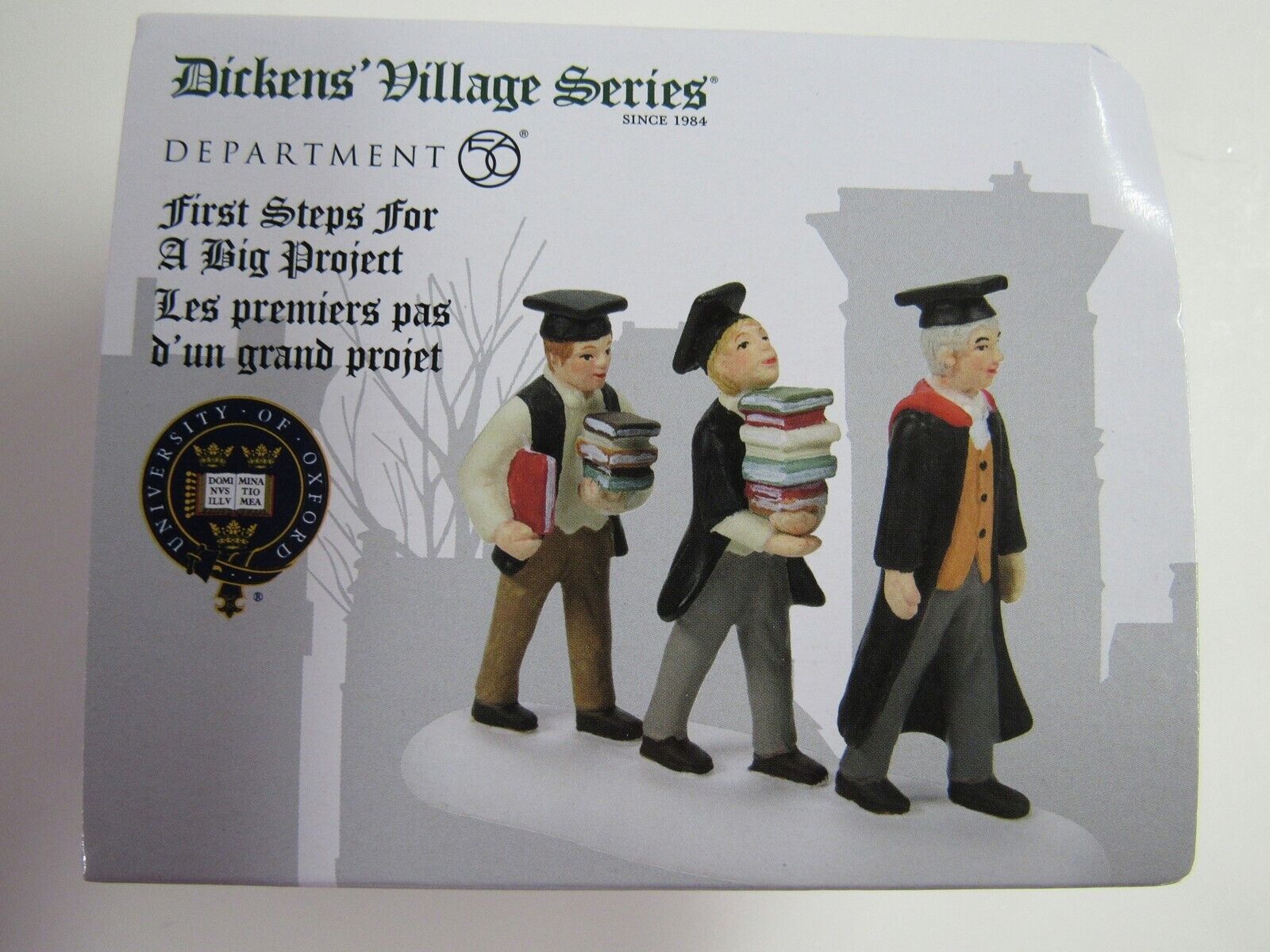 Dept 56 Dickens Village First Steps For A Big Project 6007598 MIP