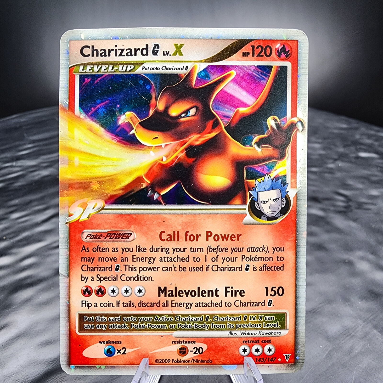 HP Charizard G LV.X 143/147 Ultra Rare Platinum Supreme Victors Pokemon Card