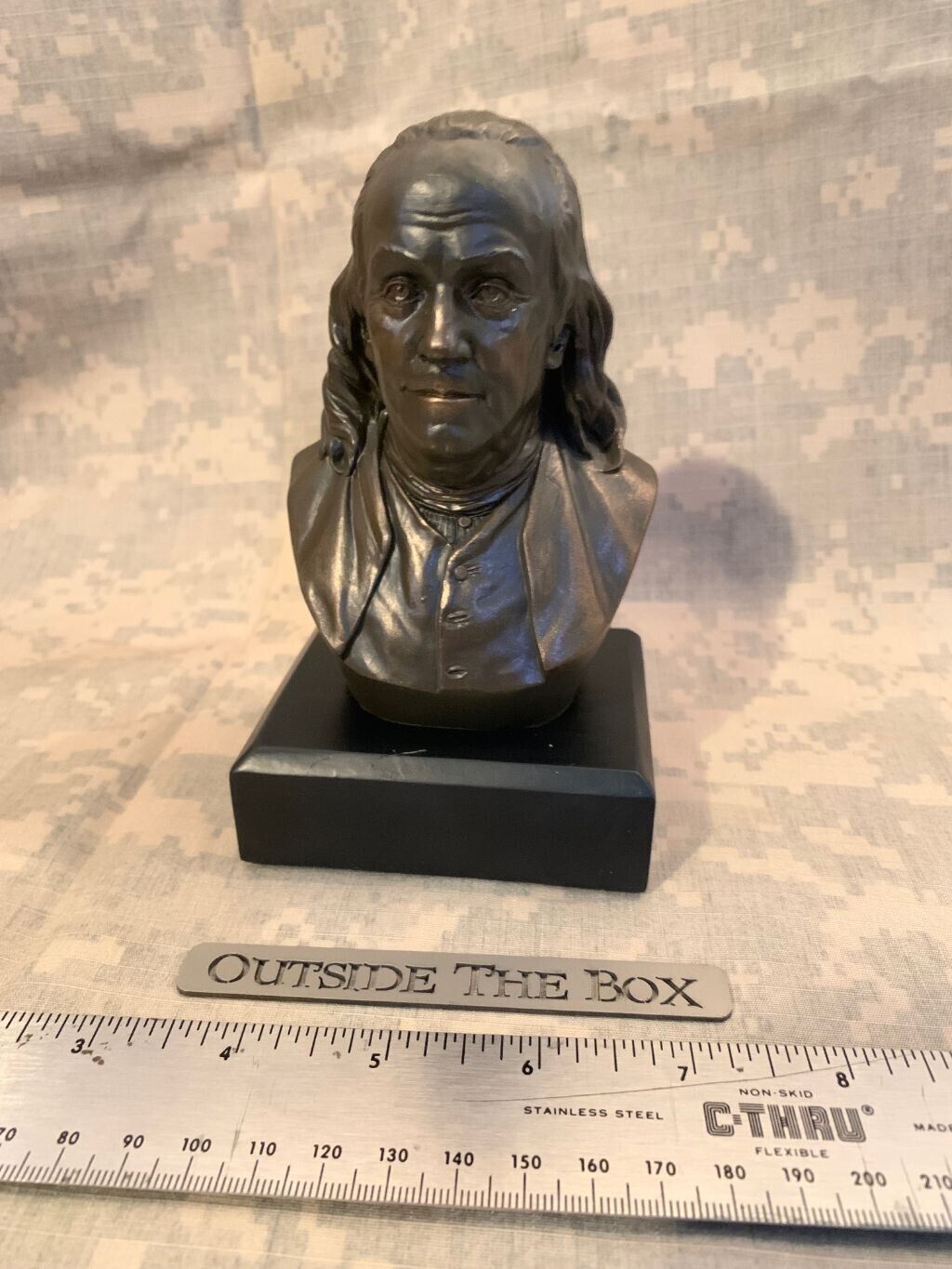 Benjamin Franklin Bust / Statue : NEW IN BOX  6\