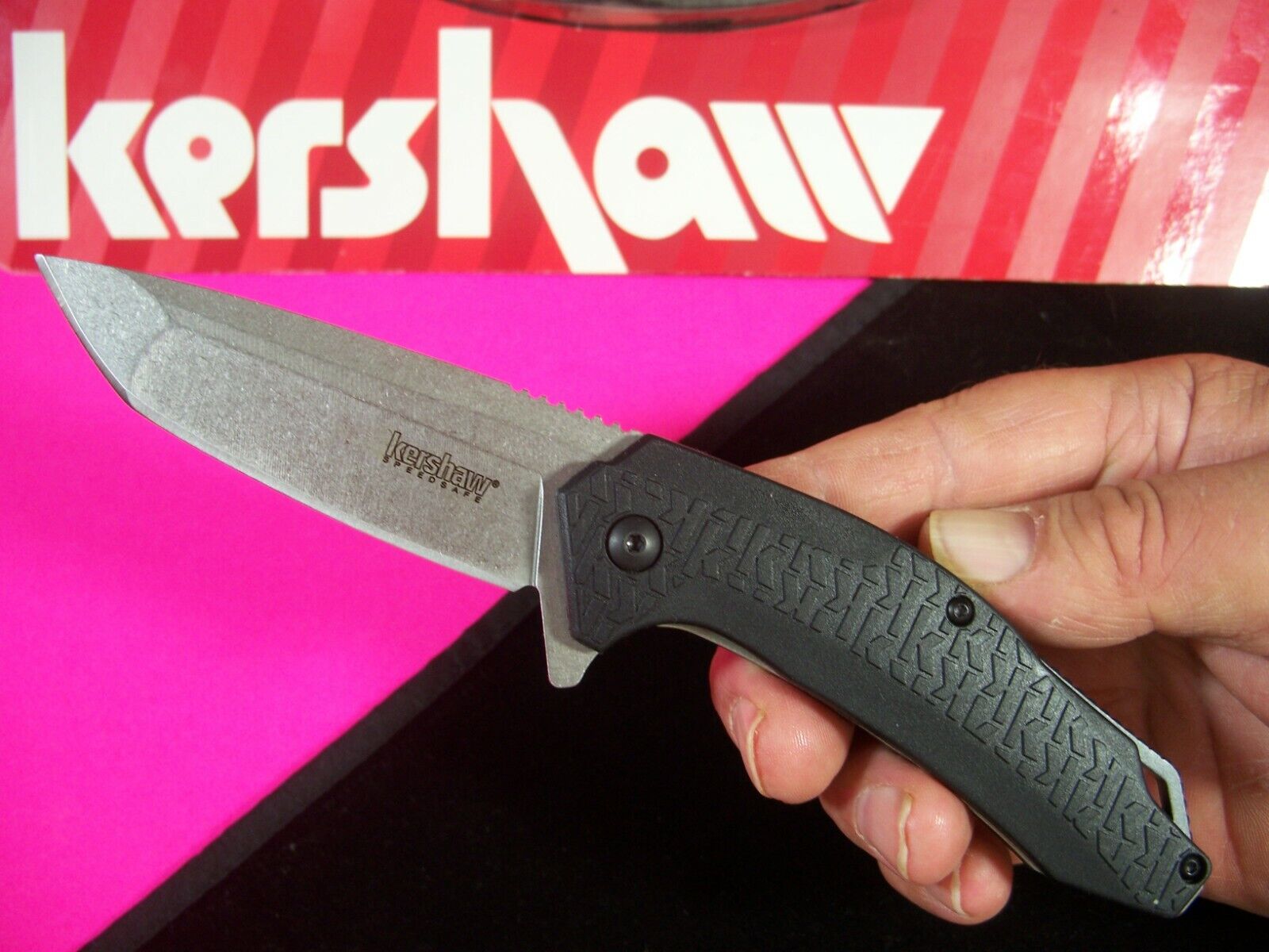 KERSHAW - Freefall DISCONTINUED Spring Assist Speedsafe FLIPPER knife KAI 3840