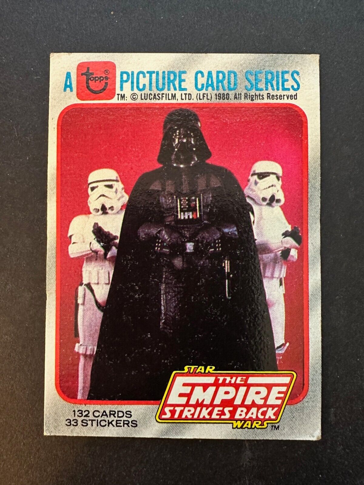 1980 Topps Star Wars: Empire Strikes Back Series 1 Singles (RED) - YOU CHOOSE