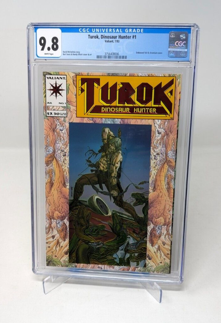 Turok, Dinosaur Hunter #1 CGC 9.8 Valiant Comics 1993