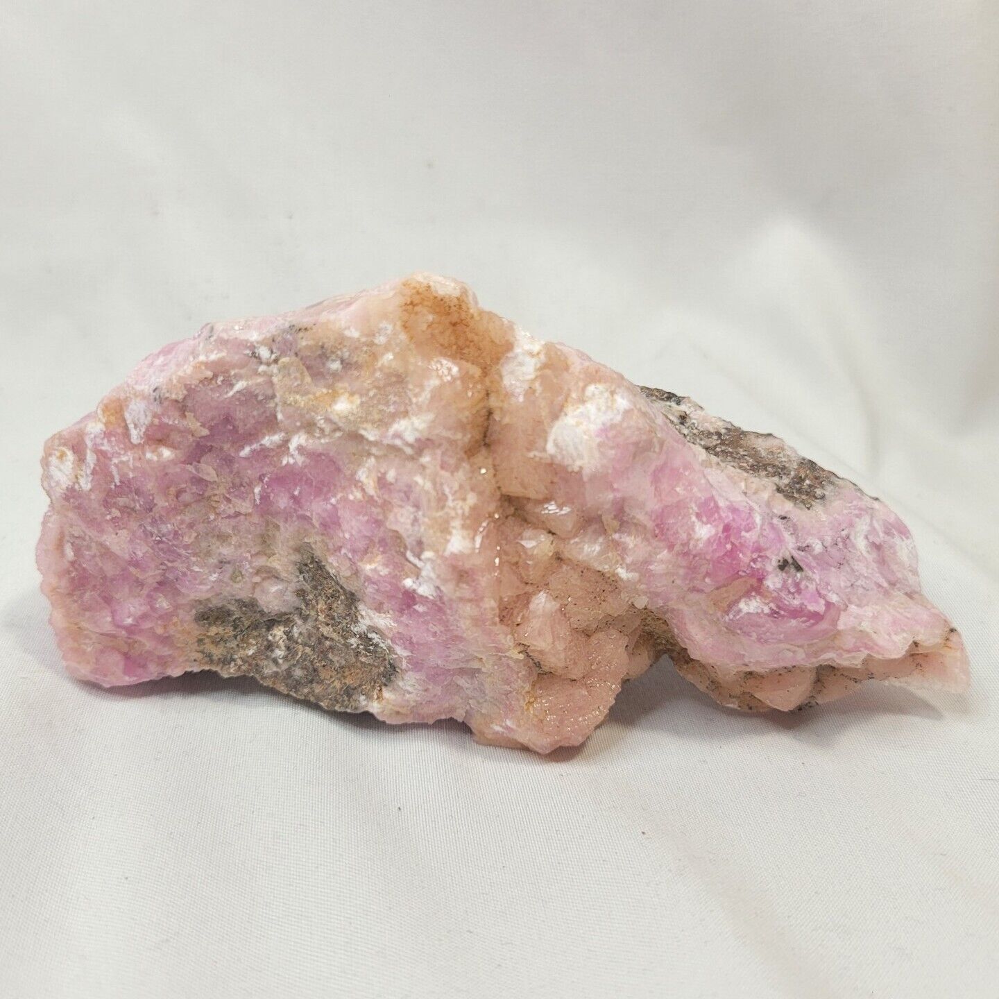 Pink Cobalto Calcite Crystal Cluster Morocco Cobaltoan Gemstone Metaphysical