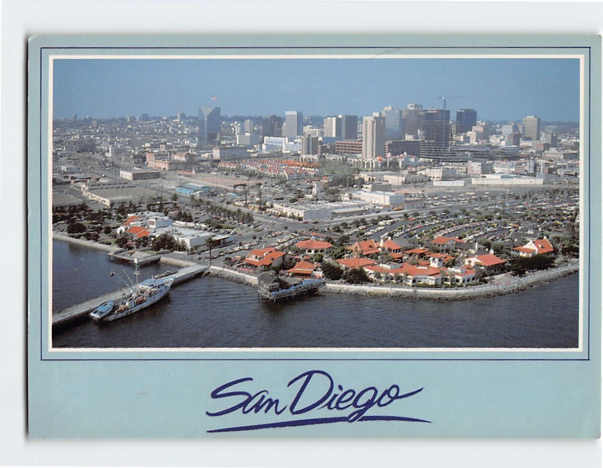 Postcard Aerial View San Diego California USA