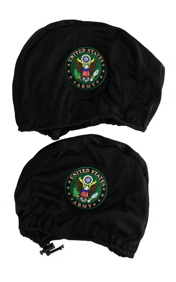 U.S. Army Embroidered Headrest Covers, Set of 2