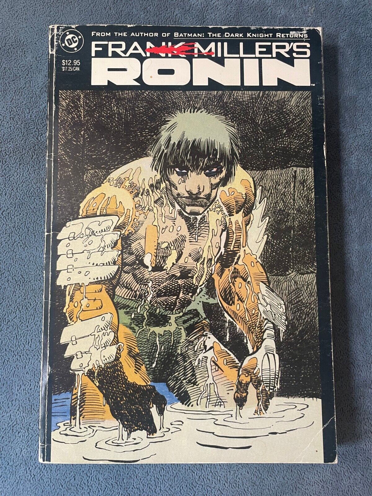Ronin #1 TPB Frank Miller 1987 DC Comic Graphic Novel Softcover Low Grade