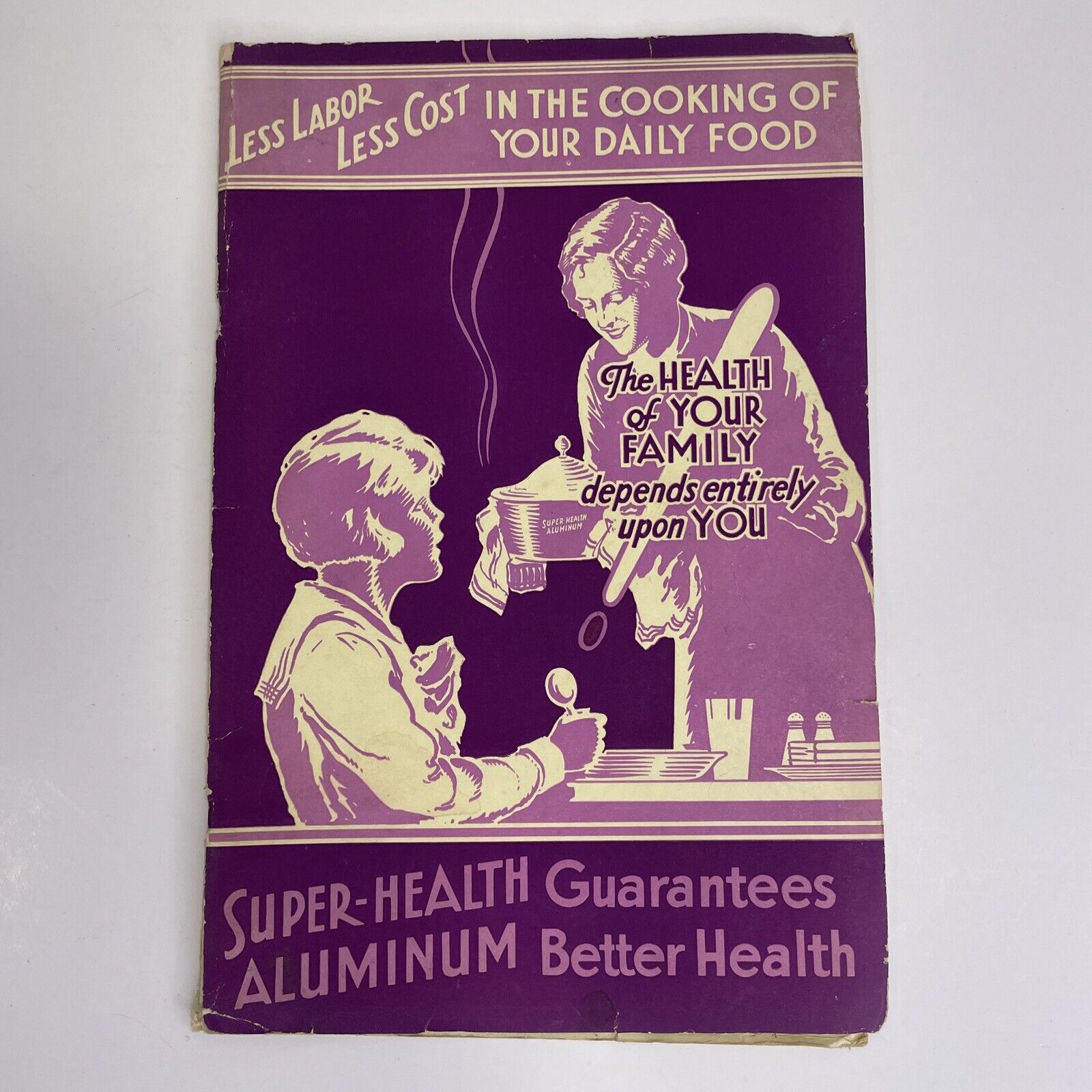 Antique 1930s Super Health Aluminum Guarantees Better Health Product Guide