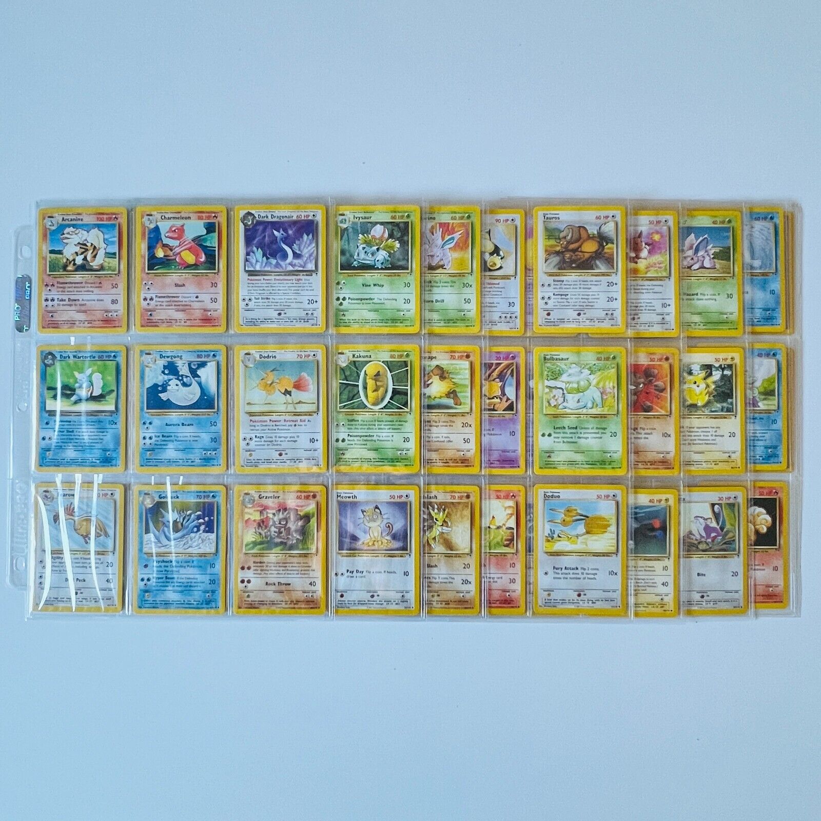 Pokémon Legendary Collection Complete Uncommon Common Non Holo 70 Cards NM-MINT