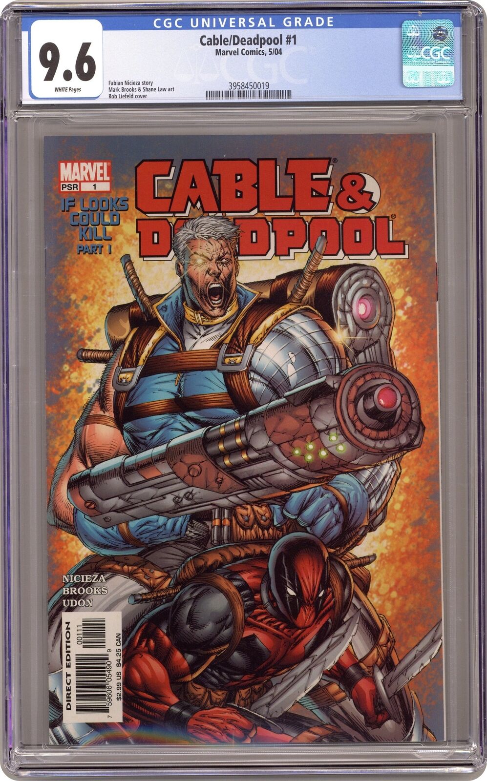 Cable and Deadpool #1 CGC 9.6 2004 3958450019