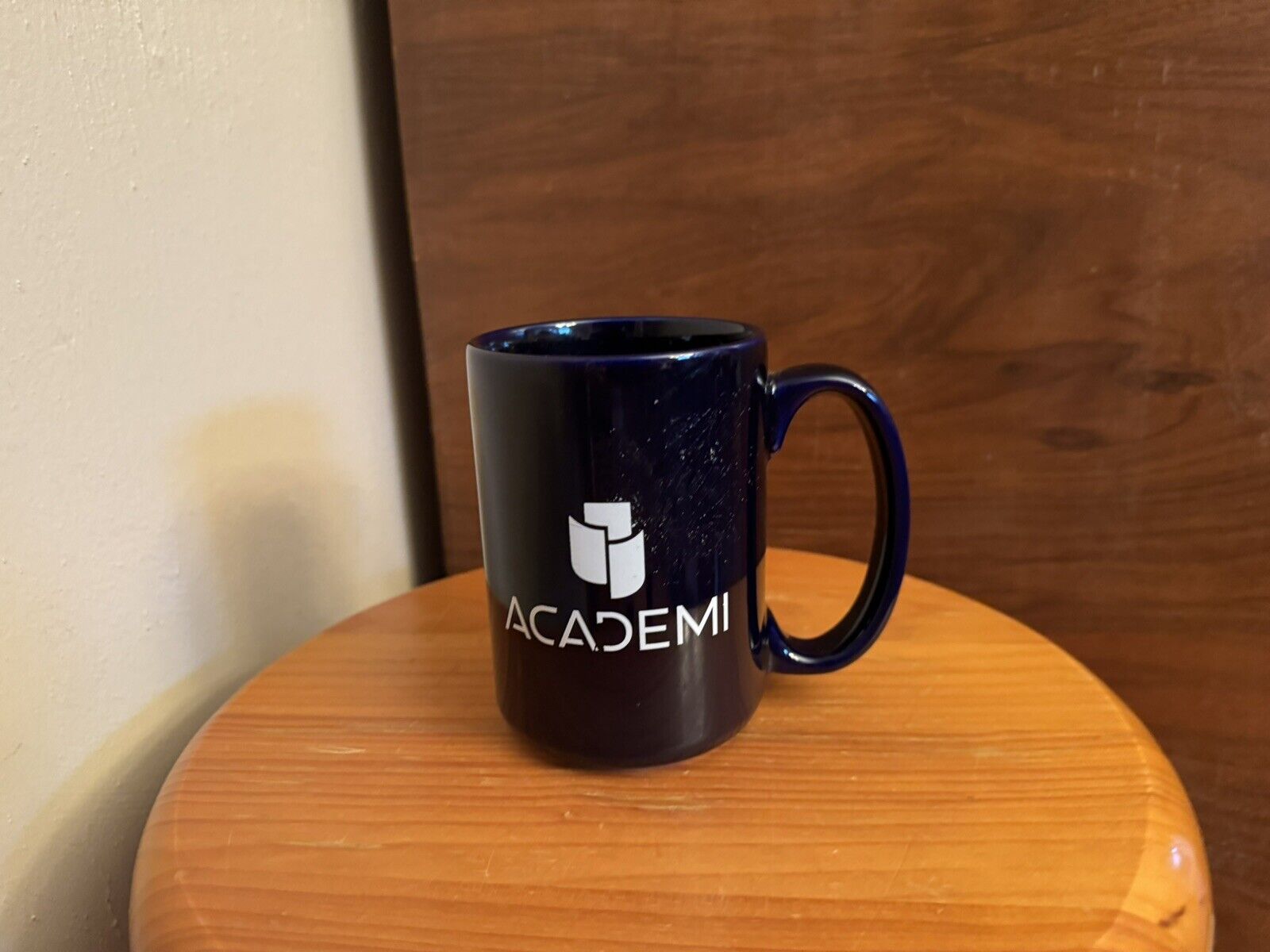 Academi Coffee Mug Navy Blue Ceramic Blackwater Military Security Contractor