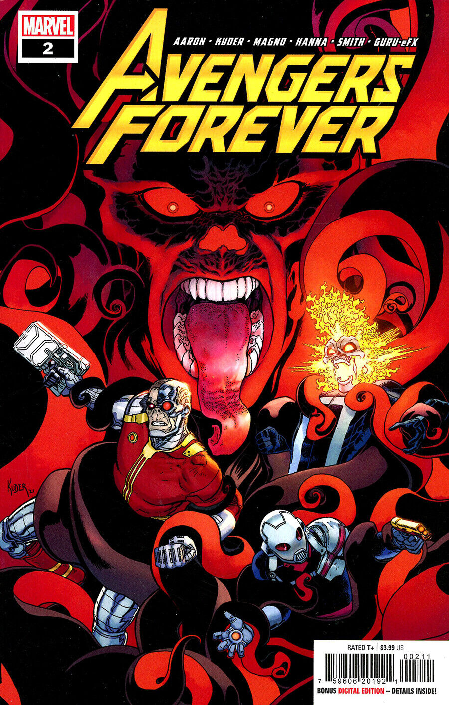 AVENGERS FOREVER SERIES LISTING (#2-15 AVAILABLE/VARIANTS/YOU PICK)