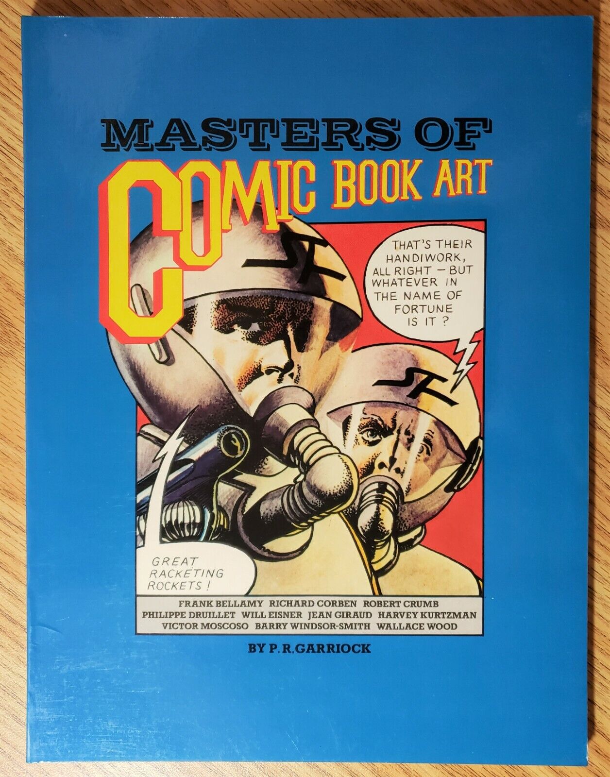 MASTERS OF COMIC BOOK ART - 1978 - 1st Ed - NEAR MINT - Smith, Corben, Crumb etc
