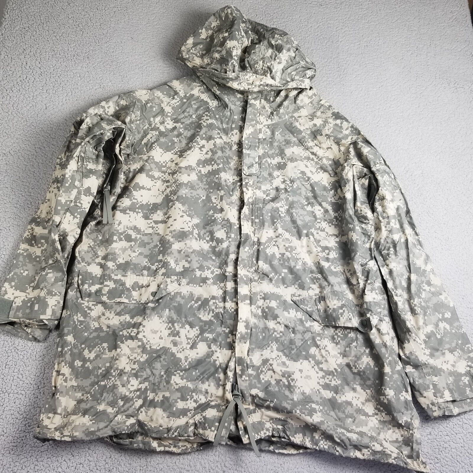 Orc Improved Rainsuit Parka/Jacket Large Digital Camo ACU Army USGI