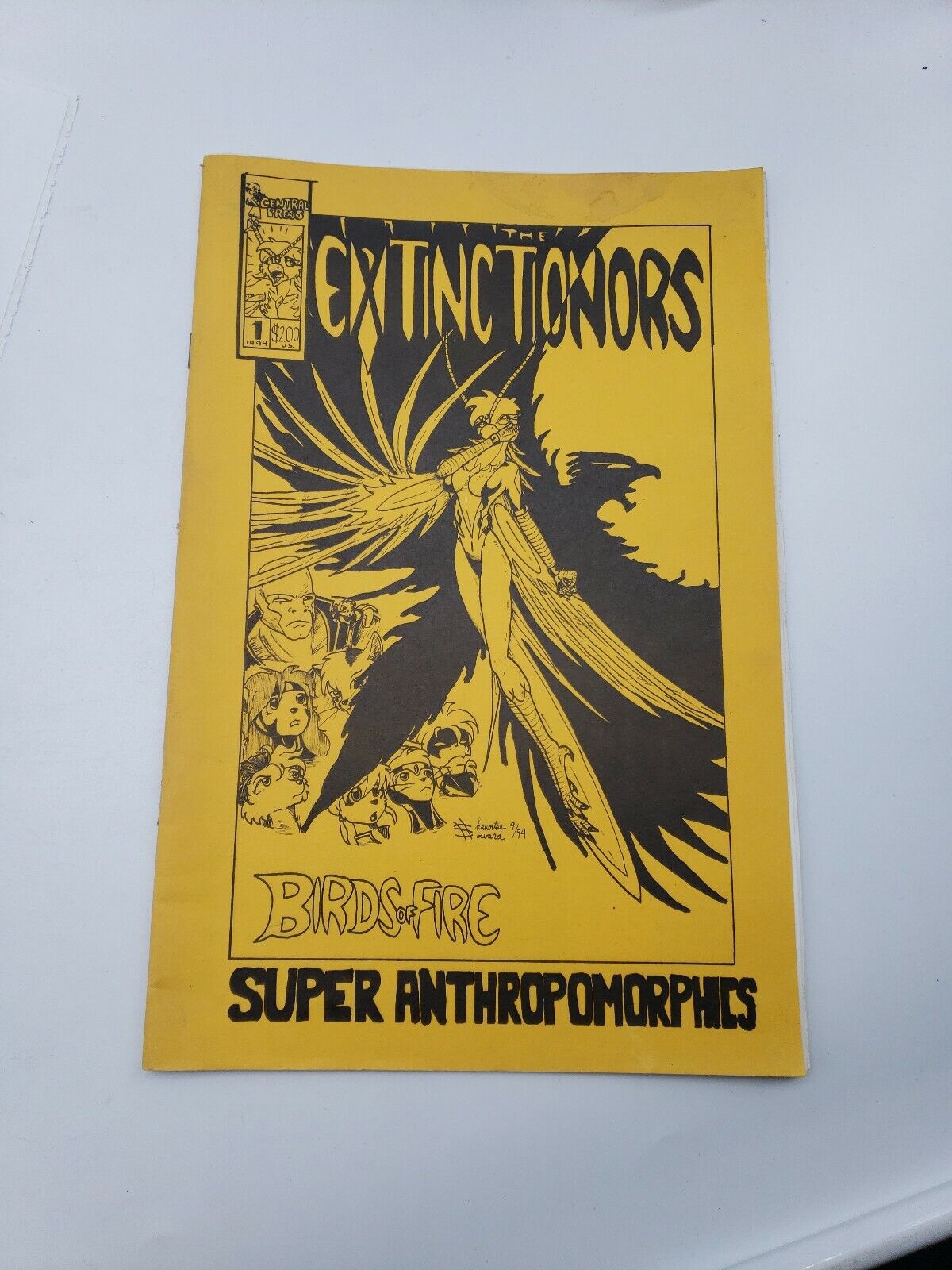The Extinctionors Comic Book #1 PRE-EXTINCTIONERS Shawntee Howard 1994 REAL 1st