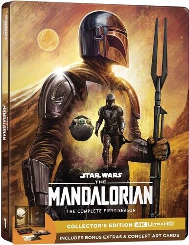 The Mandalorian: The Complete First Season [New 4K UHD Blu-ray] Steelbook