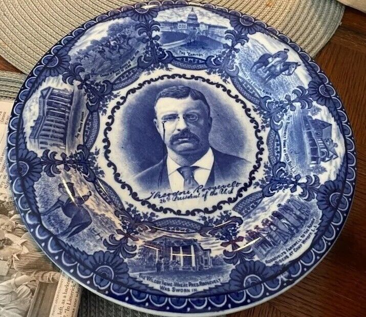 Early 20th Century Antique Plates (1905)