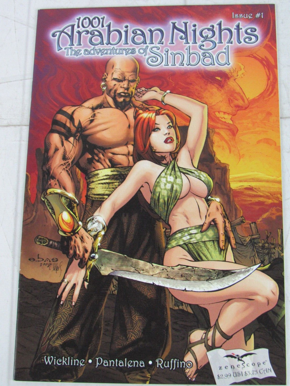 1001 Arabian Nights: The Adventures of Sinbad #1 May 2008 Zenescope Entertainmen
