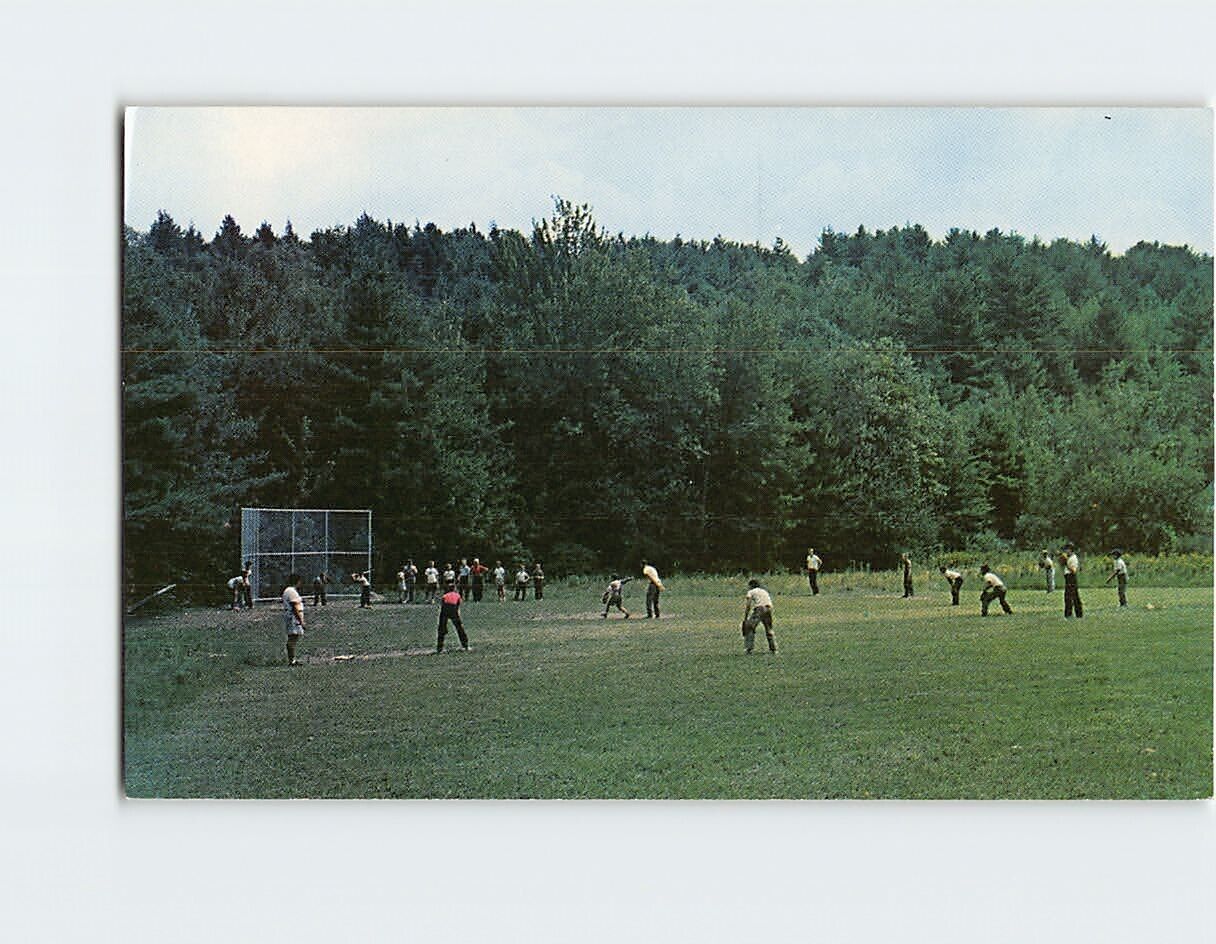 Postcard Camp Notre Dame Spofford New Hampshire USA
