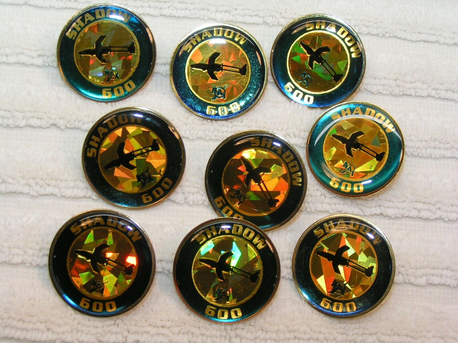 Group of Nine Shadow 600 Military Drone Lapel Pins