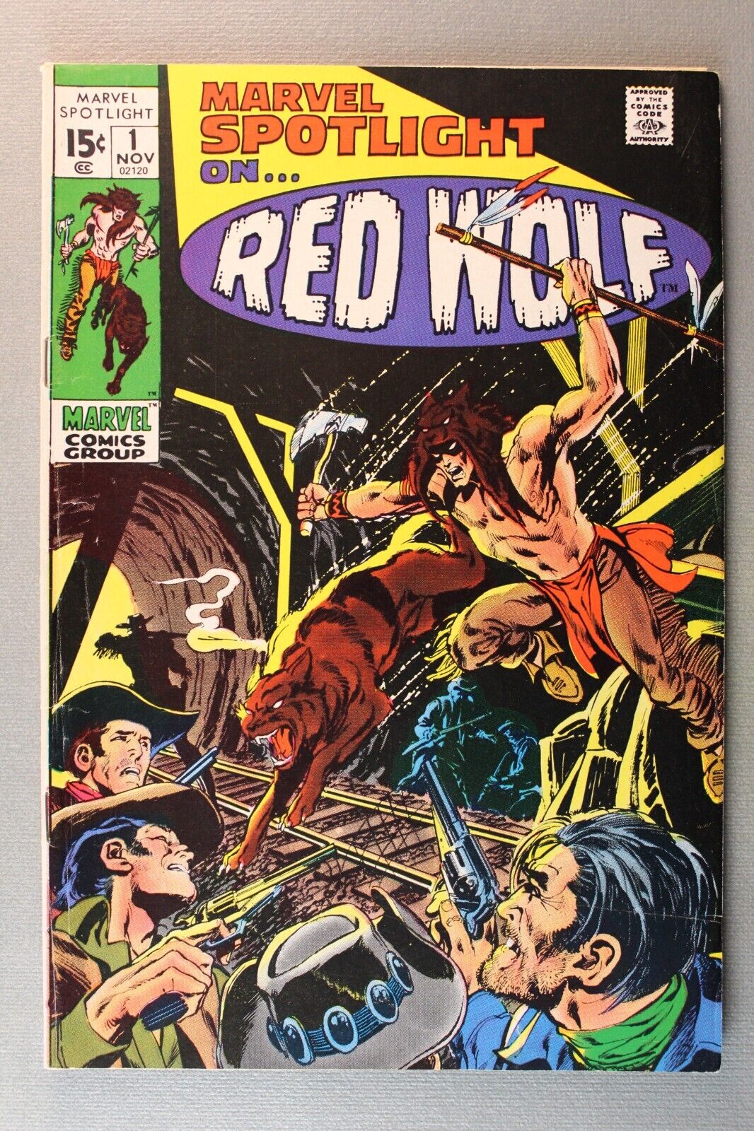 Marvel Spotlight #1 *1971* RED WOLF ~ Gardner Fox, Story ~ Syd Shores, Art
