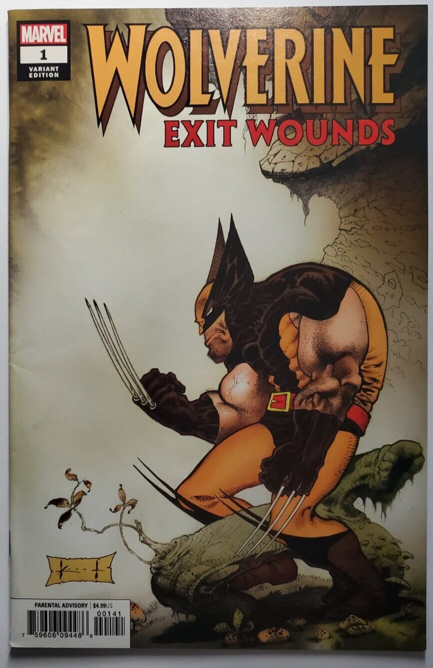 Wolverine Exit Wounds #1 Sam Kieth variant 2019 Marvel Comics