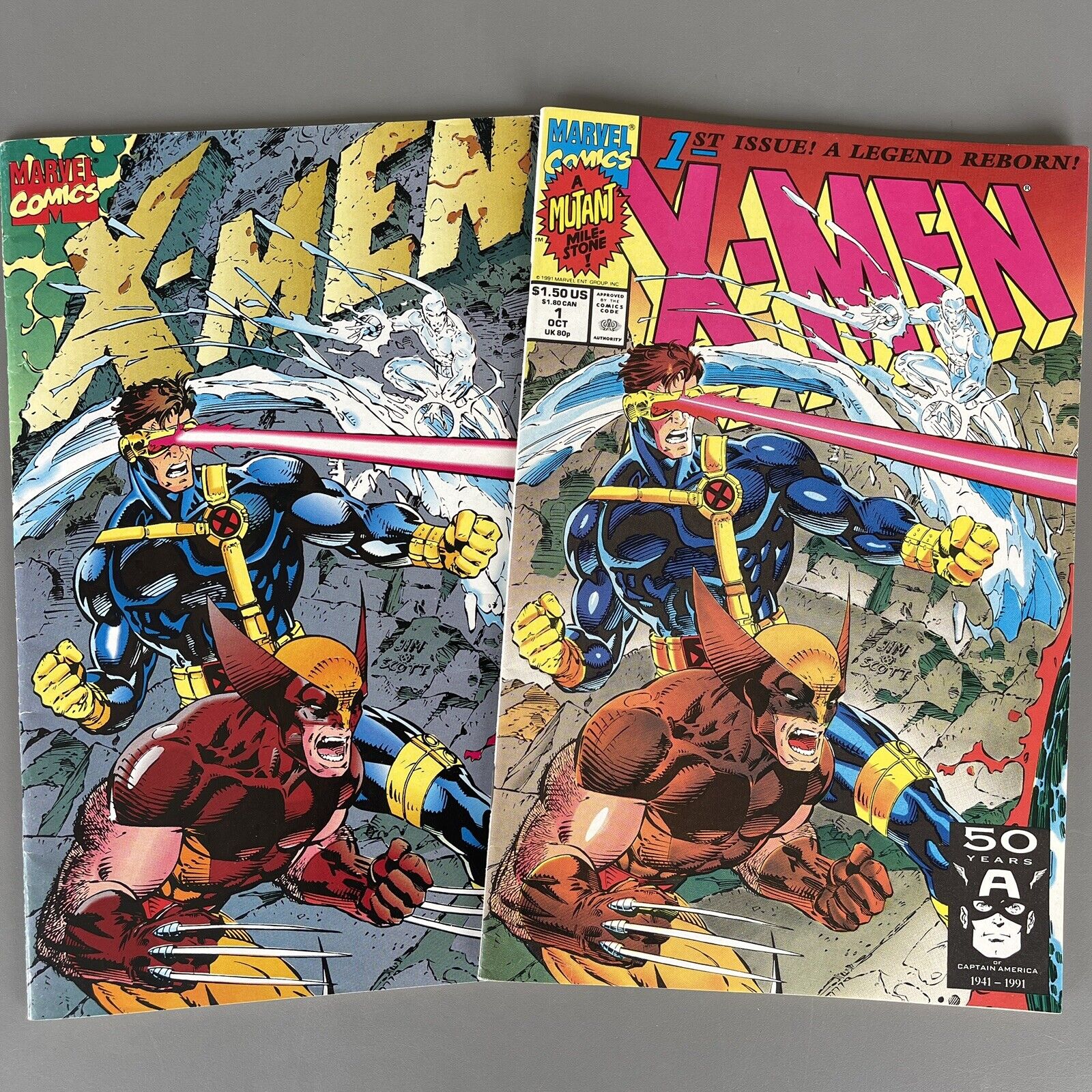 X-men Deluxe #1 Comic Book Lot Marvel Issue Wolverine Cyclops Mutant Milestone