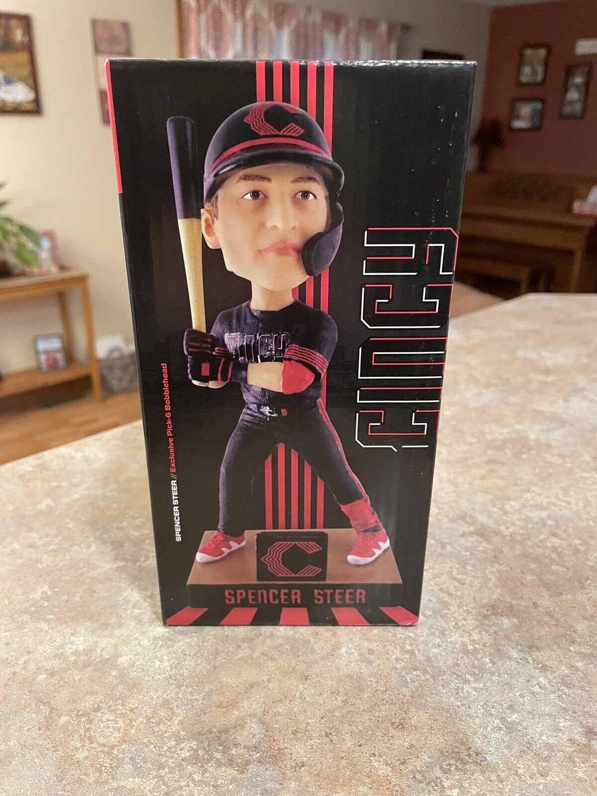 2024 Spencer Steer City Connect Pick 6 Bobblehead IN HAND