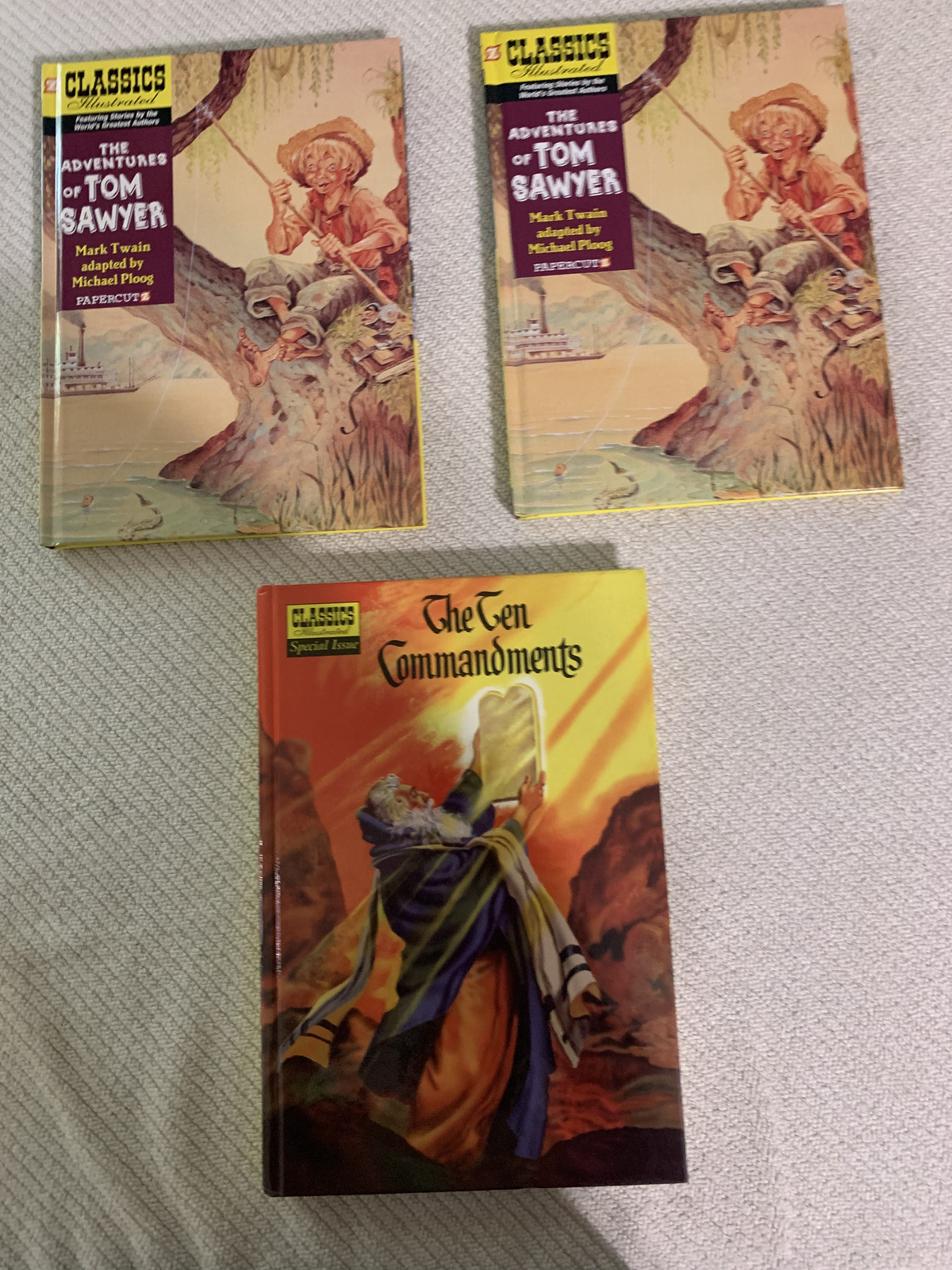 Classics Illustrated #19: The Adventures of Tom Sawyer HC and Special Issue