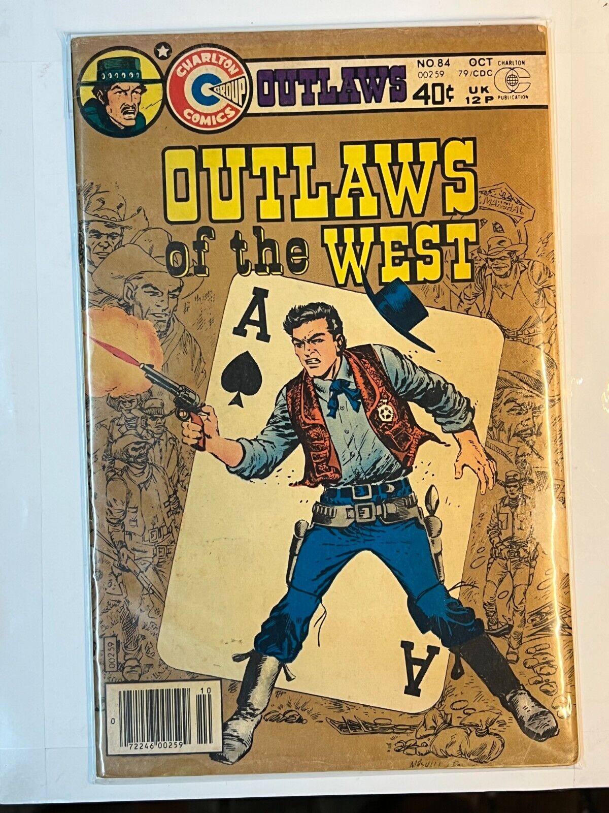 Charlton Comics Group OUTLAWS OF THE WEST #84 1st Series 1979 | Combined Shippin