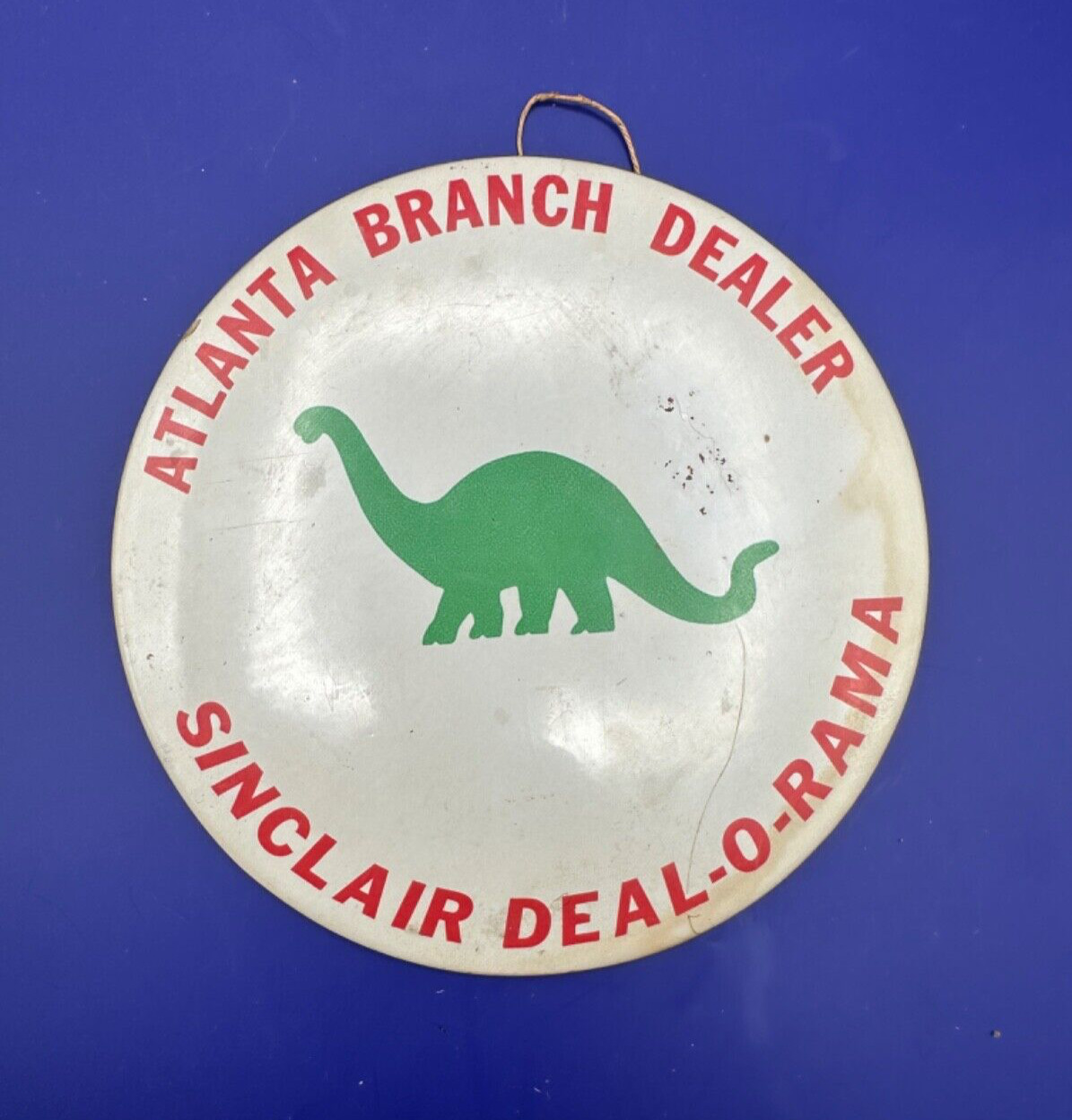 RARE Vintage Sinclair Dino Dealer Button Pin 6