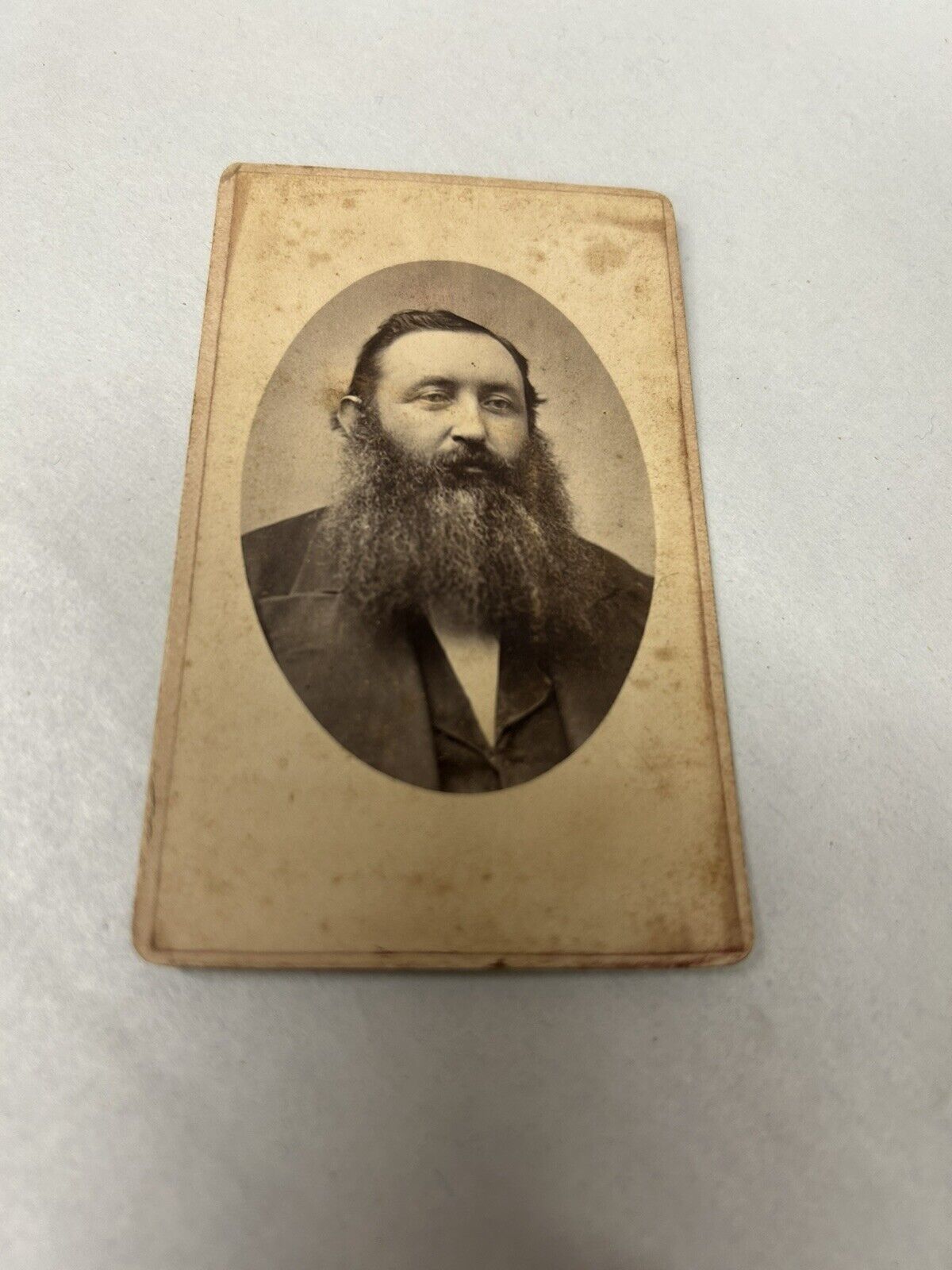 CIRCA  1880s CABINET CARD CATHOLIC MISSIONARY IN  CHINA , Alphonse  Favier