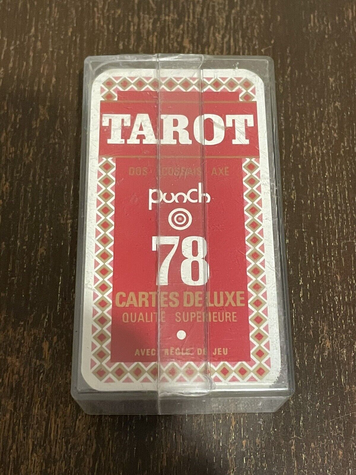 VINTAGE FRENCH Punch TAROT Cartes Deluxe Playing Cards
